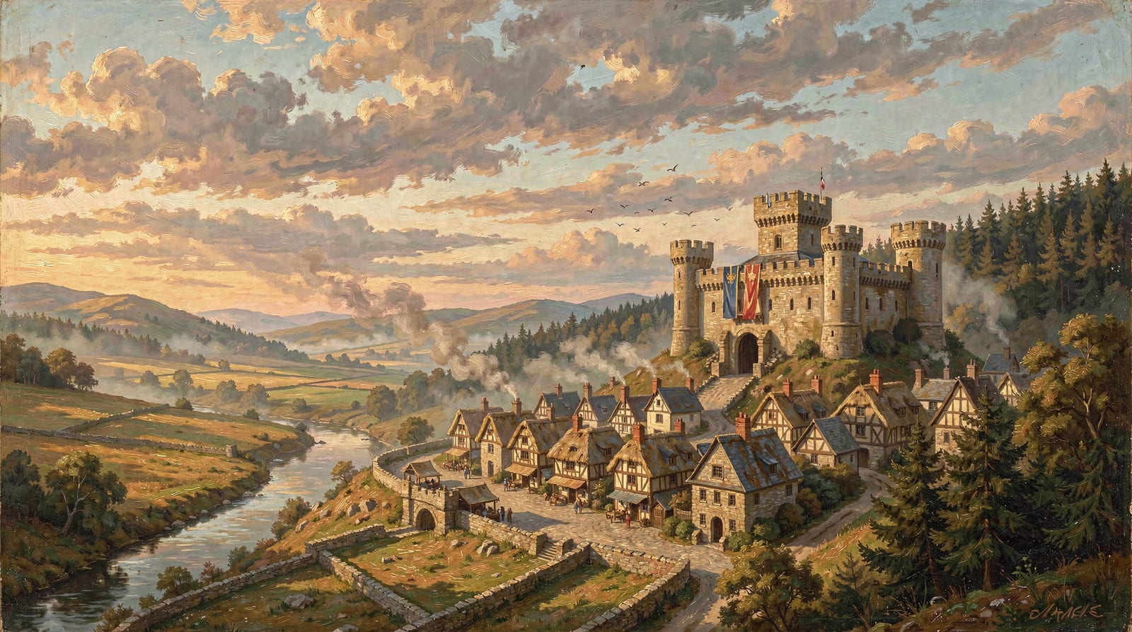 To Raise a King — title art